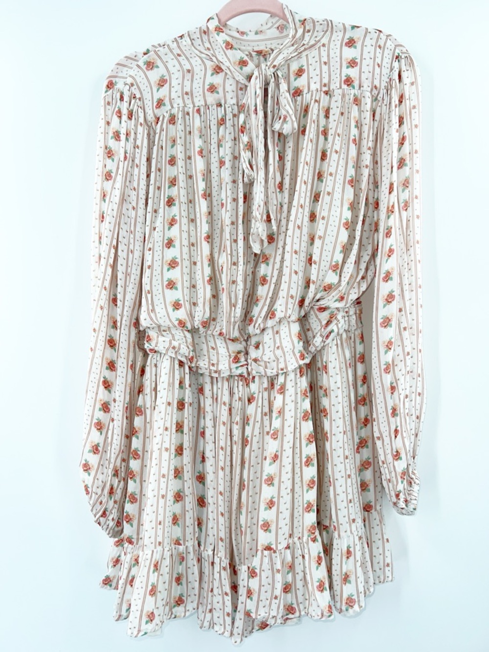 Anthropologie Let Me Be Mock Neck Sheer Mini Dress size XL - Picture 4 of 10